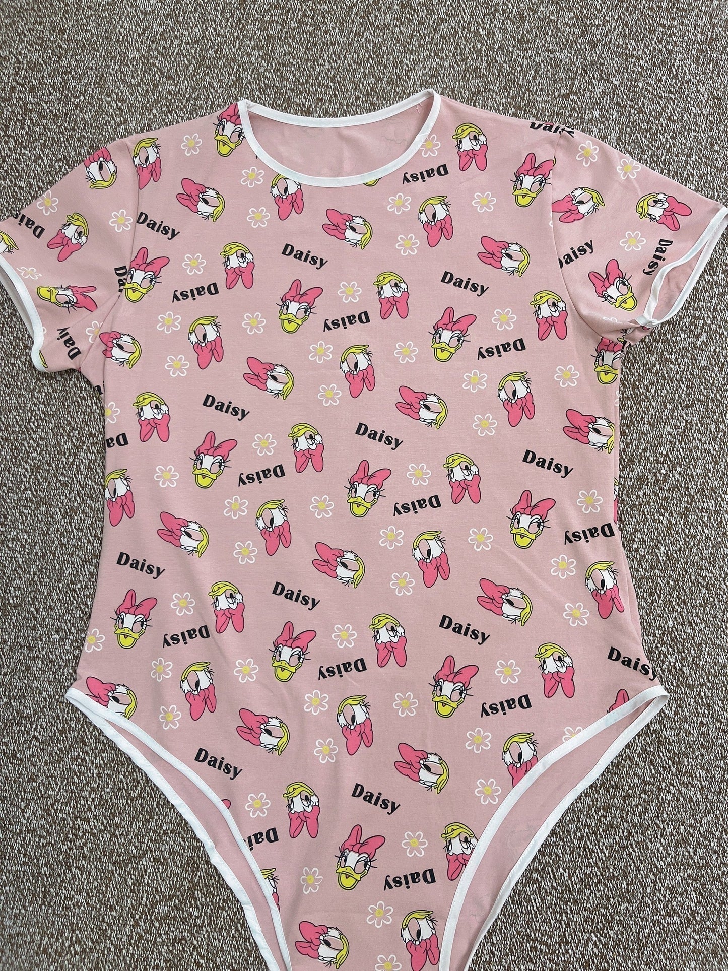 Duck pink bodysuit