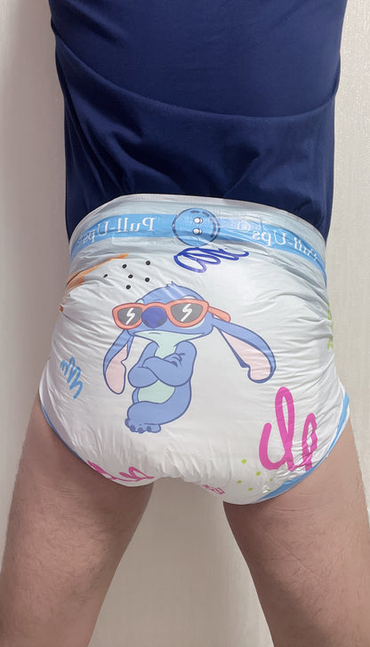 Blue stitch