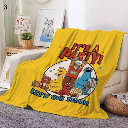 Sesame Street blanket