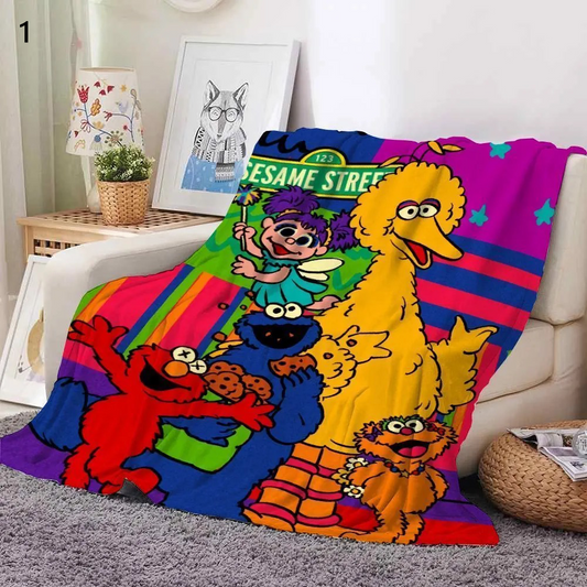 Sesame Street blanket