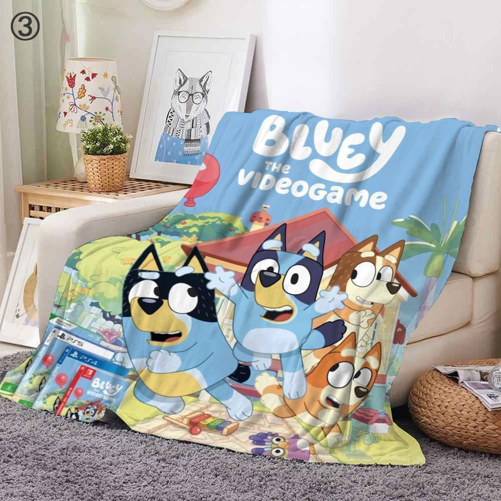 Bluey blanket