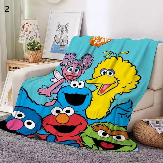 Sesame Street blanket