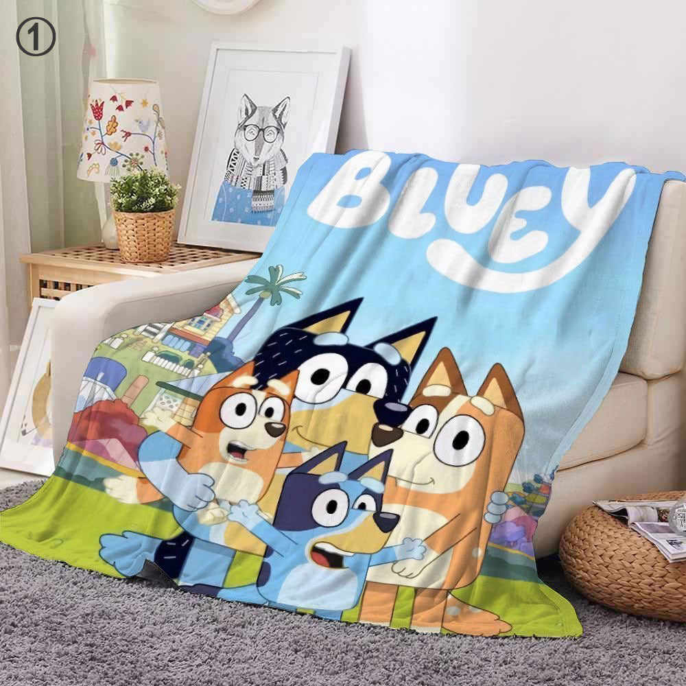 Bluey blanket